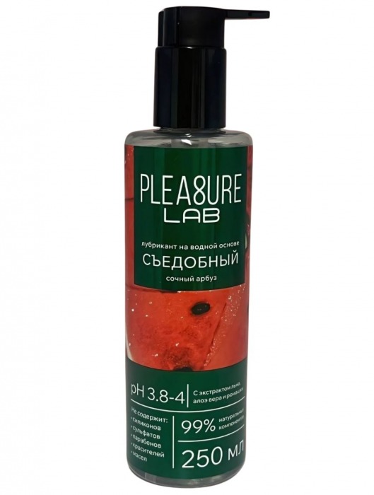 Лубрикант на водной основе Pleasure Lab с ароматом арбуза - 250 мл. - Pleasure Lab - купить с доставкой в Пензе