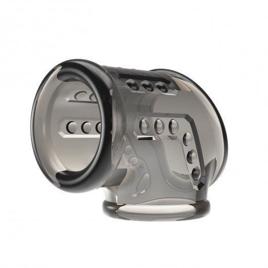 Дымчатая насадка на пенис и мошонку - Baile - в Пензе купить с доставкой