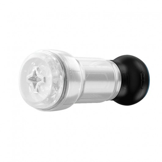 Набор PowerBlow   Feel Pocket Stroker Crystal: мастурбатор и интерактивная насадка - Kiiroo - в Пензе купить с доставкой