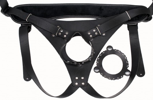 Пояс Hard Brutal для больших насадок - LOVETOY (А-Полимер) - купить с доставкой в Пензе