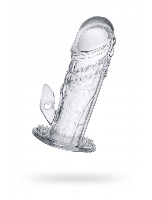 Прозрачная насадка на пенис Uco - 13 см. - A-toys - в Пензе купить с доставкой