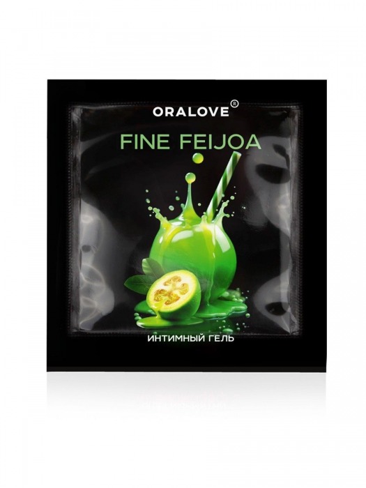 Саше съедобной оральной смазки OraLove с ароматом фейхоа - 3 гр. - Биоритм - купить с доставкой в Пензе