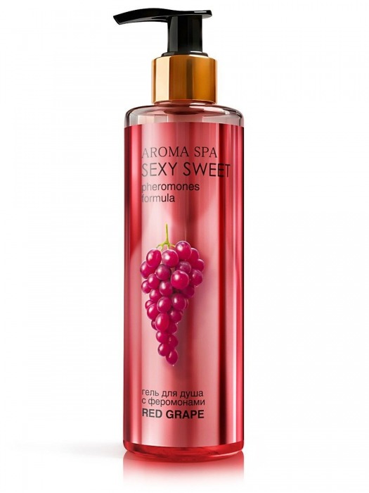 Гель для душа с феромонами и ароматом винограда Red Grape - 200 мл. -  - Магазин феромонов в Пензе