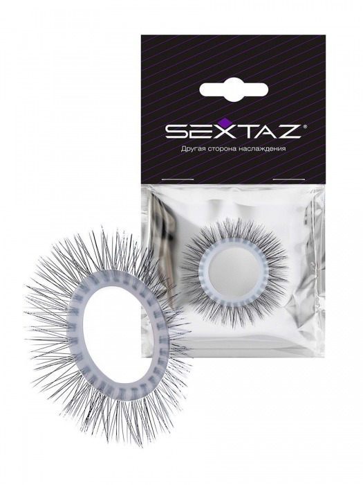 Круглое эрекционное кольцо с «ресничками» - Sextaz - в Пензе купить с доставкой