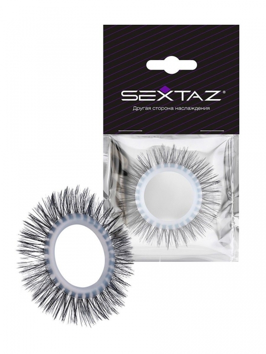 Круглое эрекционное кольцо с длинными «ресничками» - Sextaz - в Пензе купить с доставкой