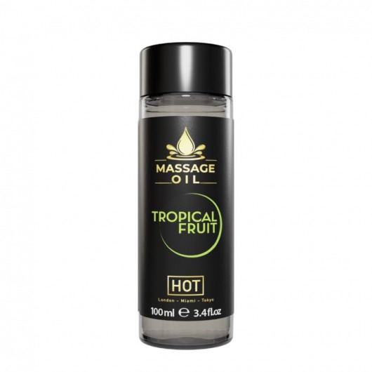 Массажное масло c ароматом тропических фруктов Massage Oil - 100 мл. - HOT - купить с доставкой в Пензе