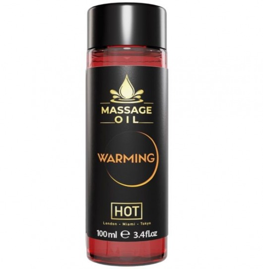 Массажное масло с согревающим эффектом Massage Oil Warming - 100 мл. - HOT - купить с доставкой в Пензе