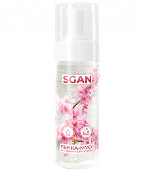 Пенка-мусс для интимной гигиены SGAN с пребиотиками - 150 мл. - SGAN - купить с доставкой в Пензе