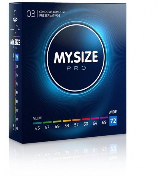 Презервативы MY.SIZE размер 72 - 3 шт. - My.Size - купить с доставкой в Пензе