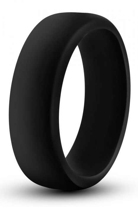 Черное эрекционное кольцо Silicone Go Pro Cock Ring - Blush Novelties - в Пензе купить с доставкой