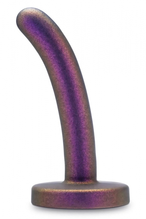 Фиолетовая насадка с гладкой поверхностью Surrender 4.75 Inch Beginner Pegging Dildo - 12 см. - Blush Novelties - купить с доставкой в Пензе