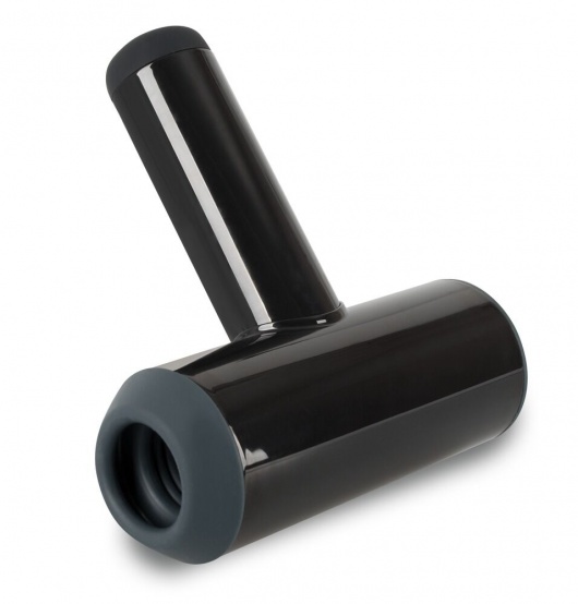 Черный мастурбатор с удобной ручкой Masturbator with 2 Functions - Orion - в Пензе купить с доставкой