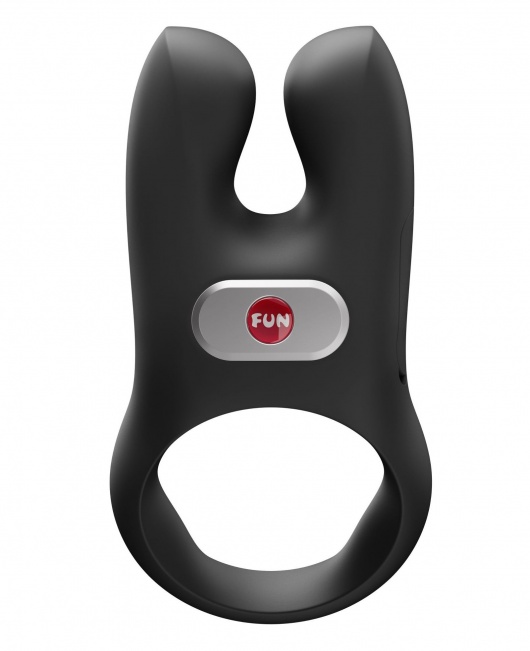 Черное эрекционное виброкольцо Nos - Fun Factory - в Пензе купить с доставкой