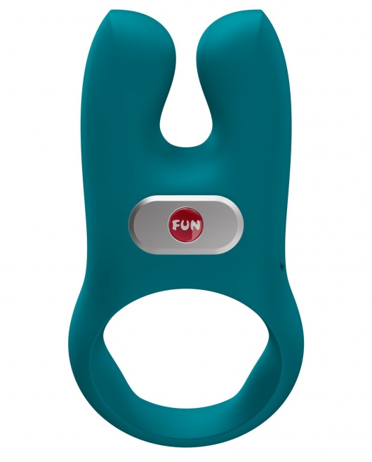 Зеленое эрекционное виброкольцо Nos - Fun Factory - в Пензе купить с доставкой