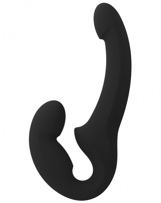 Черный безремневой страпон Share Lite - Fun Factory - купить с доставкой в Пензе