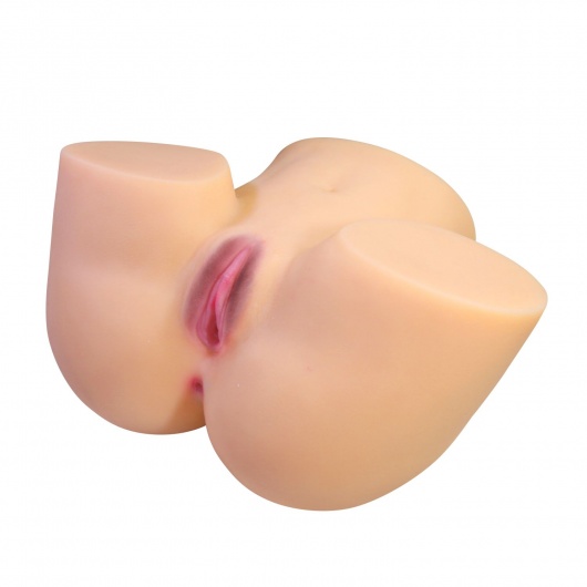 Телесный мастурбатор Liora с 2 любовными тоннелями - Baile - в Пензе купить с доставкой