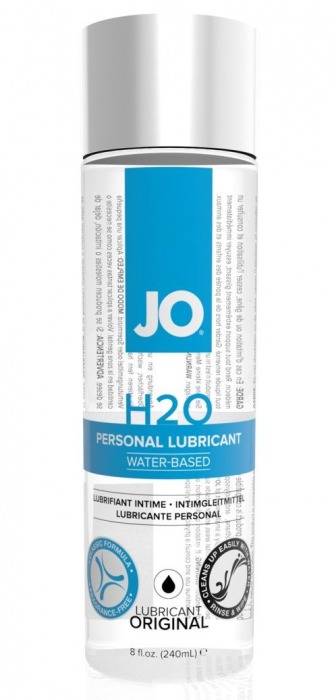 Нейтральный лубрикант на водной основе JO Personal Lubricant H2O - 240 мл. - System JO - купить с доставкой в Пензе
