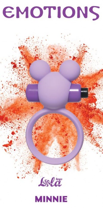 Сиреневое эрекционное виброколечко Emotions Minnie - Lola Games - в Пензе купить с доставкой