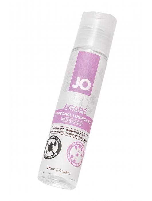 Лубрикант на водной основе для женщин JO AGAPE ORIGINAL - 30 мл. - System JO - купить с доставкой в Пензе