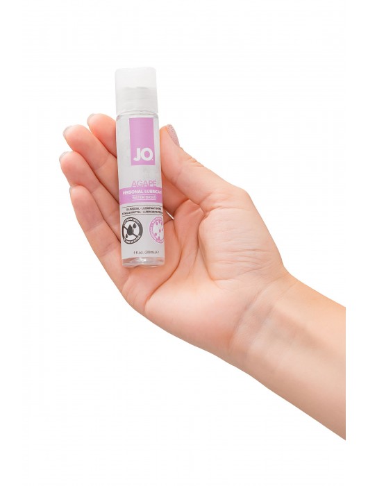 Лубрикант на водной основе для женщин JO AGAPE ORIGINAL - 30 мл. - System JO - купить с доставкой в Пензе
