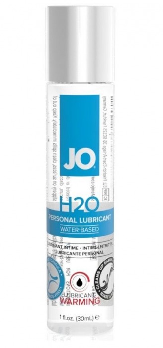 Возбуждающий лубрикант на водной основе JO Personal Lubricant H2O Warming - 30 мл. - System JO - купить с доставкой в Пензе