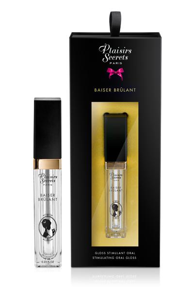 Стимулирующий блеск для губ Baiser Brulant Gloss Plaisirs Secrets - 7 мл. - Plaisir Secret - купить с доставкой в Пензе