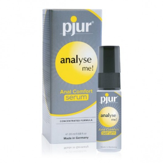 Анальный спрей pjur ANALYSE ME Serum - 20 мл. - Pjur - купить с доставкой в Пензе
