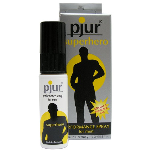 Пролонгирующий мужской спрей pjur SUPERHERO spray - 20 мл. - Pjur - купить с доставкой в Пензе