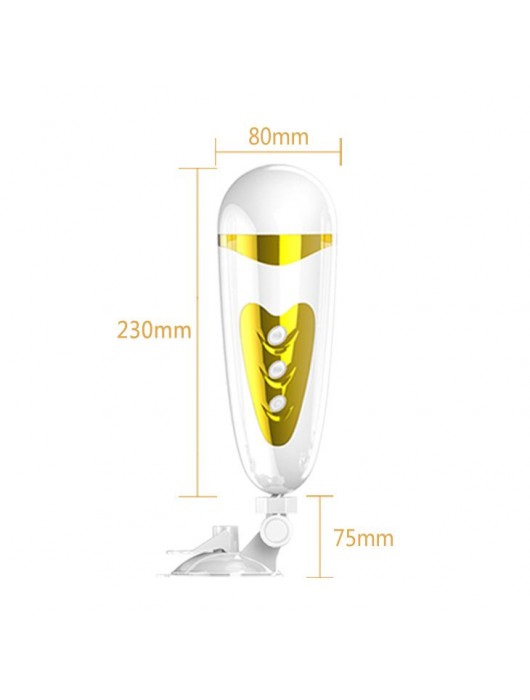 Мега-мастурбатор вагина Sally с вибрацией и голосом - Baile - в Пензе купить с доставкой