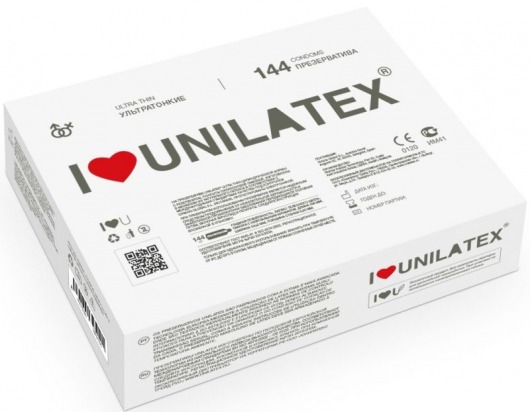Ультратонкие презервативы Unilatex Ultra Thin - 144 шт. - Unilatex - купить с доставкой в Пензе