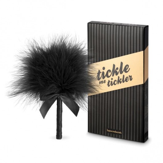 Пуховка для эротических игр Tickle Me Tickler - Bijoux Indiscrets - купить с доставкой в Пензе
