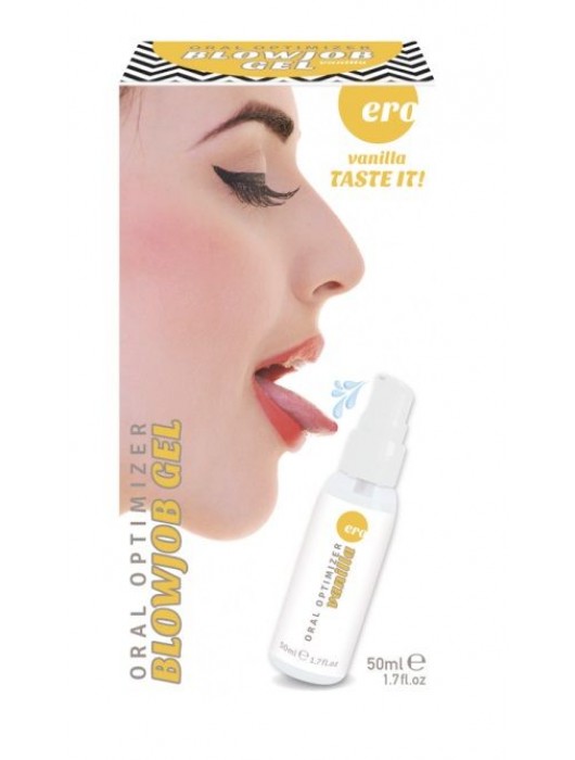 Увлажняющий гель для орального секса с ароматом ванили - 50 мл. - Ero - купить с доставкой в Пензе