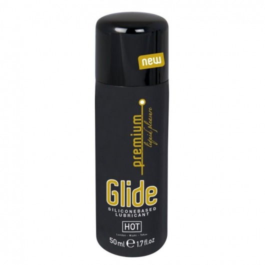 Интимный гель на силиконовой основе Premium Glide - 50 мл. - HOT - купить с доставкой в Пензе