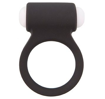 Чёрное эрекционное виброкольцо LIT-UP SILICONE STIMU RING 3 BLACK - Dream Toys - в Пензе купить с доставкой