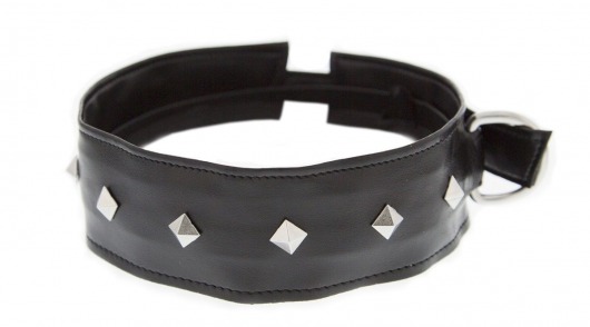 Полиуретановый ошейник с пуклями Collar with Studs - Blush Novelties - купить с доставкой в Пензе