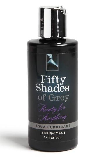 Лубрикант на водной основе Ready for Anything Aqua Lubricant - 100 мл. - Fifty Shades of Grey - купить с доставкой в Пензе