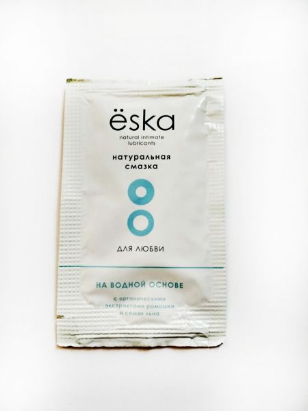 Натуральный лубрикант на водной основе Ёska - 7 мл. - Eska - купить с доставкой в Пензе