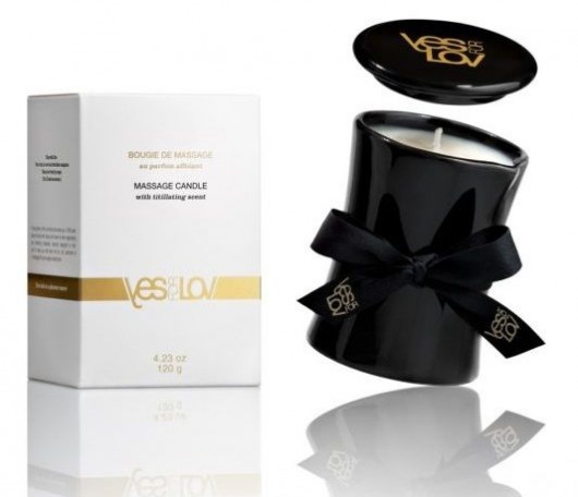 Массажная свеча Titillating Massage Candle - 120 мл. - YESforLOV - купить с доставкой в Пензе