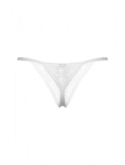 Ажурные трусики с разрезом - SoftLine купить с доставкой