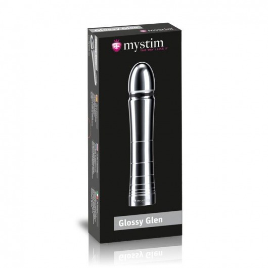 Фаллоимитатор для электростимуляции Glossy Glen Dildo - 14 см. - MyStim - купить с доставкой в Пензе