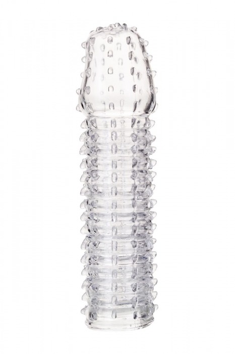 Прозрачная закрытая насадка на пенис TOYFA A-Toys - 15,2 см. - A-toys - в Пензе купить с доставкой