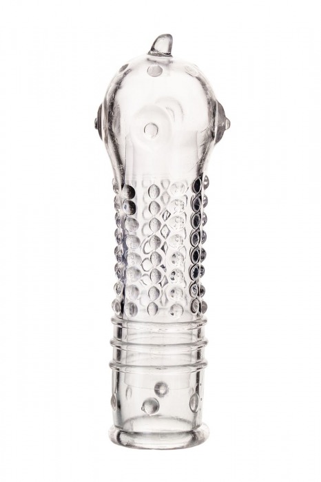 Прозрачная закрытая насадка на пенис TOYFA A-Toys - 14,7 см. - A-toys - в Пензе купить с доставкой