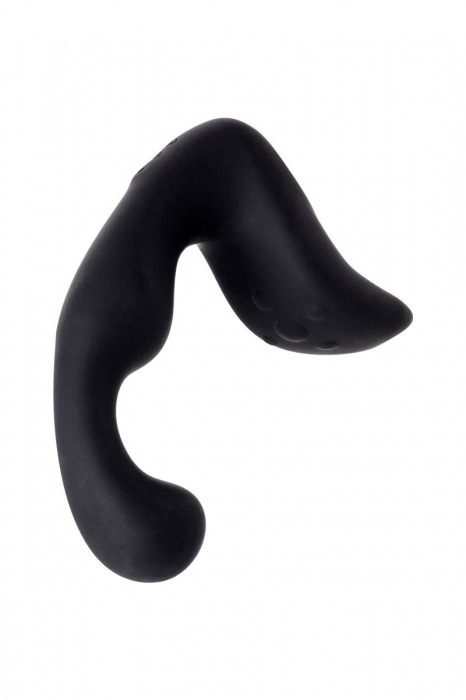 Чёрный изогнутый вибростимулятор простаты Erotist - Erotist Adult Toys - в Пензе купить с доставкой