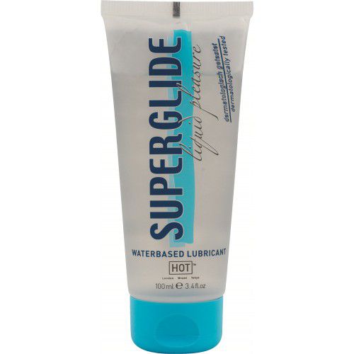 Интимная смазка на водной основе Superglide - 100 мл. - HOT - купить с доставкой в Пензе