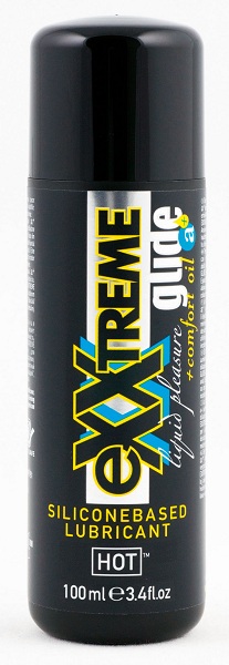 Анальная смазка на силиконовой основе Exxtreme Glide - 100 мл. - HOT - купить с доставкой в Пензе
