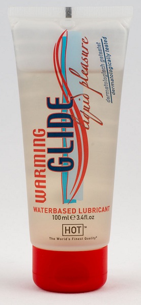 Согревающая интимная смазка на водной основе Warming Glide - 100 мл. - HOT - купить с доставкой в Пензе