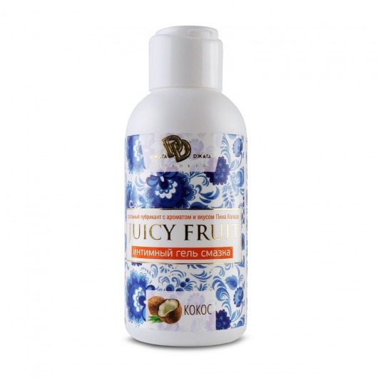 Интимный гель на водной основе JUICY FRUIT с ароматом кокоса - 100 мл. - БиоМед - купить с доставкой в Пензе