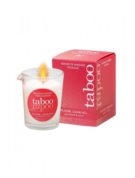 Массажное аромамасло с афродизиаками для женщин RUF Taboo Plaisir charnel - 60 гр. - RUF - купить с доставкой в Пензе