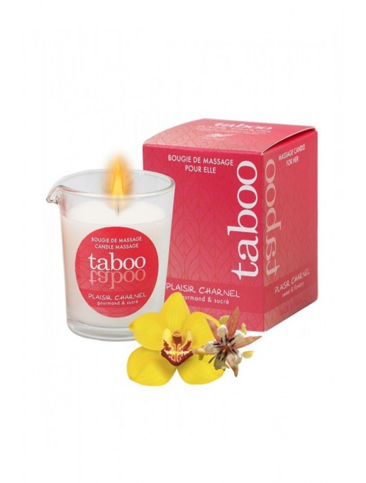 Массажное аромамасло с афродизиаками для женщин RUF Taboo Plaisir charnel - 60 гр. - RUF - купить с доставкой в Пензе