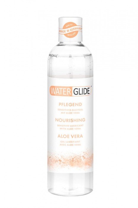 Лубрикант на водной основе с алоэ вера NOURISHING - 300 мл. - Waterglide - купить с доставкой в Пензе